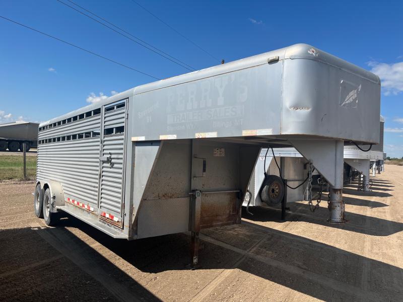 2005 Featherlite 20' Steel Stock Trailer Stock Trailers For Sale