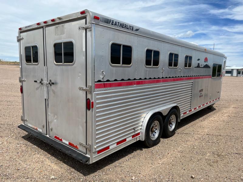 1998 Featherlite 8584 GN 4H Living Quarter Trailer Bunkhouse Trailer