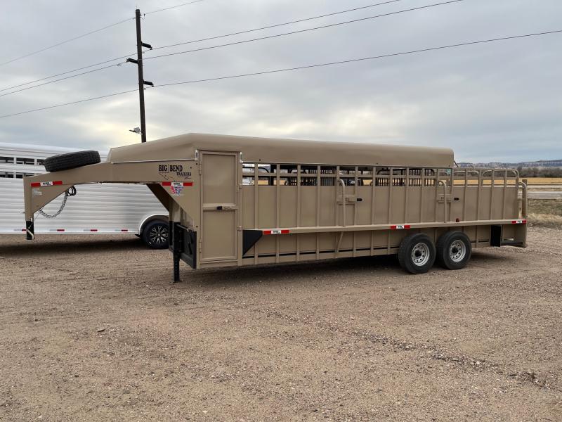 2022 Big Bend 24' 3/4 Top Livestock Trailer 2022 Big Bend 24' 3/4 Top Livestock Trailer