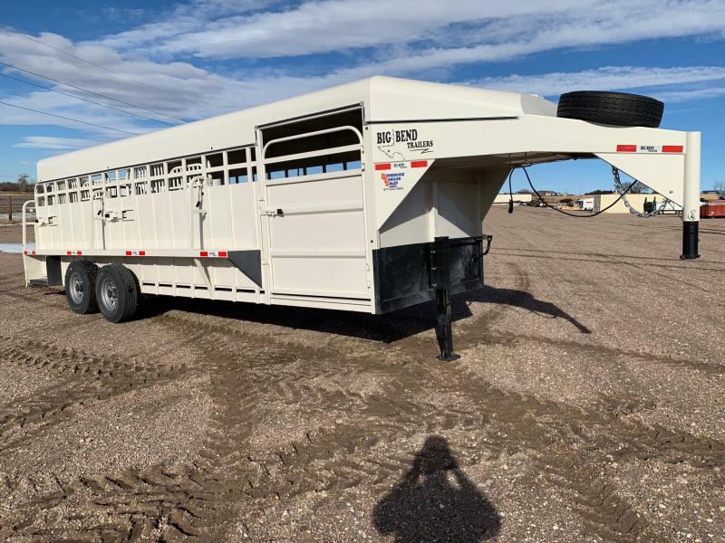 2020 Big Bend 24' Full Top Livestock Trailer Stock Trailers For Sale