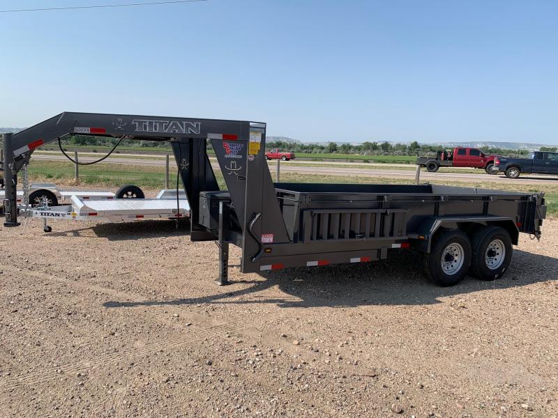 2021 Titan Trailers 14' GN Dump Trailer 2021 Titan Trailers 14' GN Dump Trailer