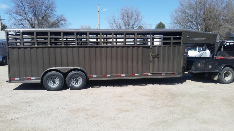 2020 Titan Trailers 24' RANCHER STOCK Livestock Trailer 2020 Titan Trailers 24' RANCHER STOCK Livestock Trailer