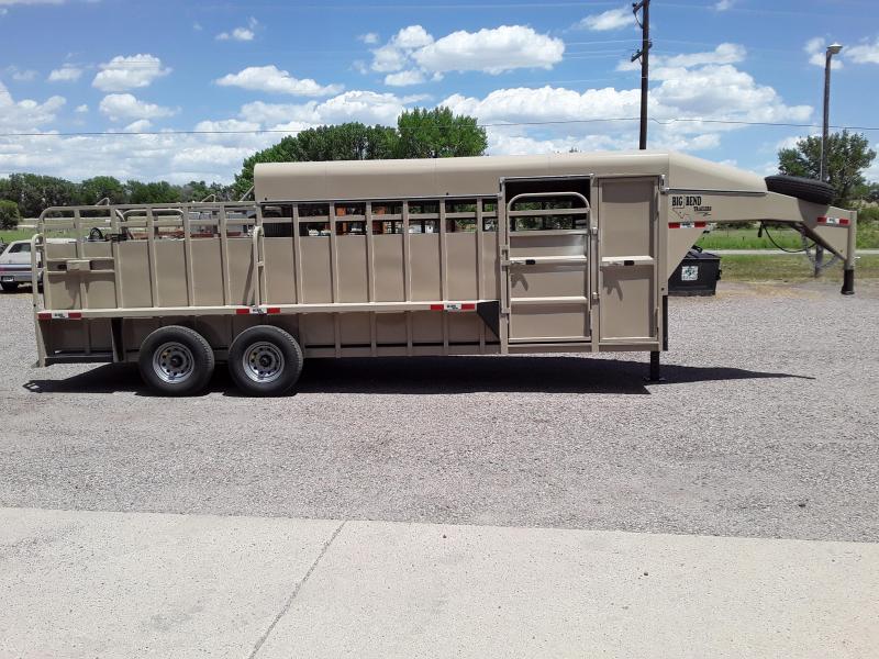 2020 Big Bend 22' HALF TOP Livestock Trailer 2020 Big Bend 22' HALF TOP Livestock Trailer