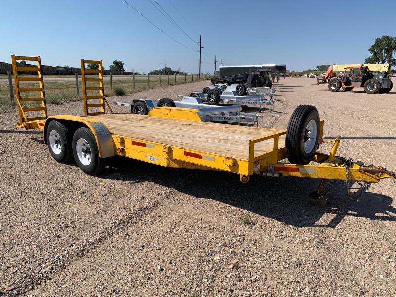 2000 H and H Trailer 18' Flatbed Trailer 2000 H and H Trailer 18' Flatbed Trailer