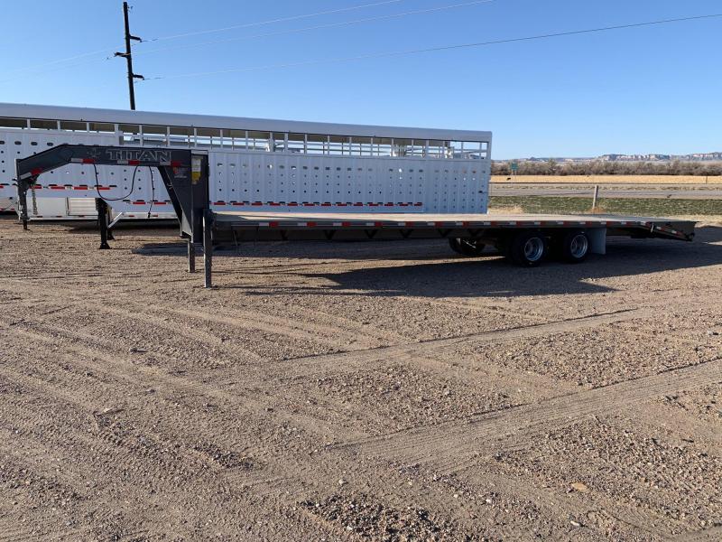 2021 Titan Trailers 36' Ruff Neck Flatbed Trailer 2021 Titan Trailers 36' Ruff Neck Flatbed Trailer