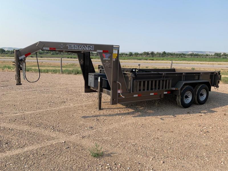 2021 Titan Trailers 14' GN Dump Trailer 2021 Titan Trailers 14' GN Dump Trailer