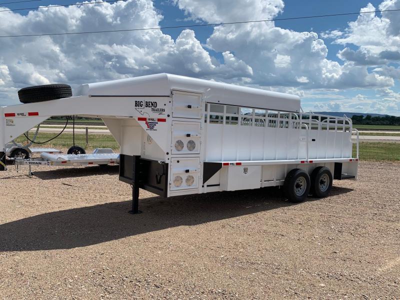 2021 Big Bend 20' 3/4 Top Livestock Trailer 2021 Big Bend 20' 3/4 Top Livestock Trailer