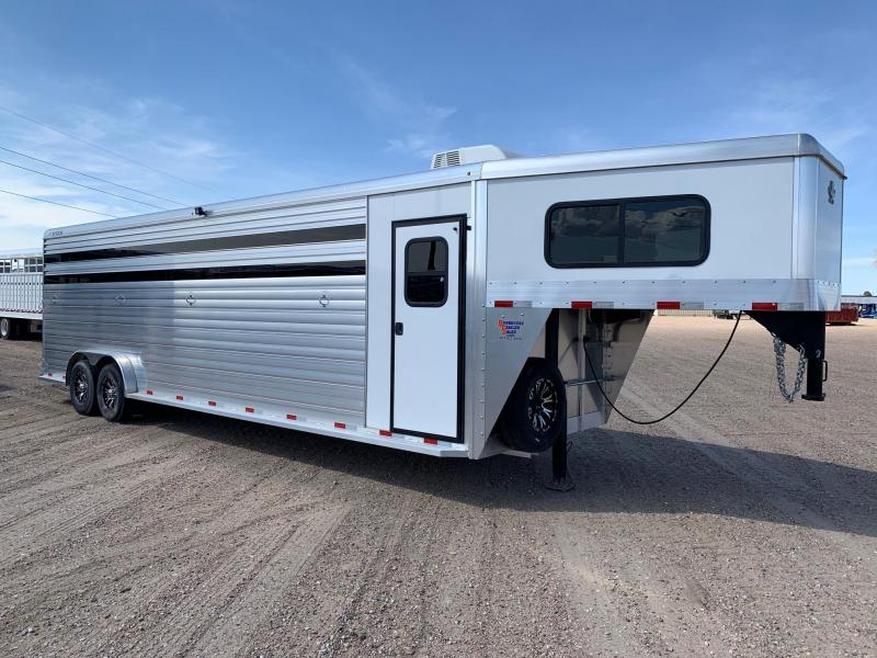 2020 Titan Trailers ALUMINUM STOCK COMBO Horse Trailer 2020 Titan Trailers ALUMINUM STOCK COMBO Horse Trailer