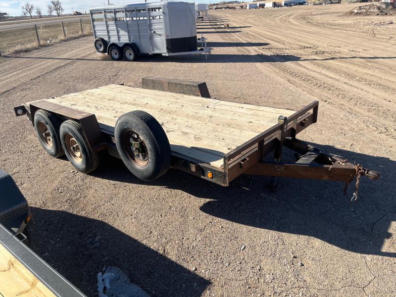 1998 PJ Trailers 16' Equipment Trailer Bunkhouse Trailer Sales Scottsbluff, NE Come See Us