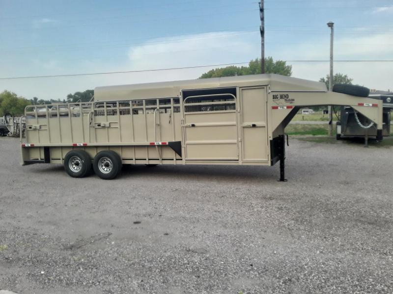 2021 Big Bend 24' SADDLE BOX HALF TOP Livestock Trailer 2021 Big Bend 24' SADDLE BOX HALF TOP Livestock Trailer