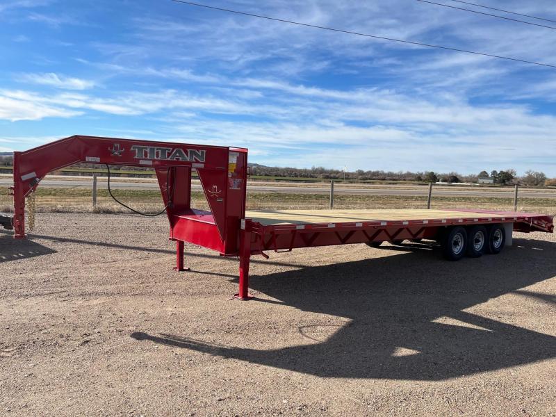 2022 Titan Trailers 26+6 Gooseneck Flatbed Trailer 2022 Titan Trailers 26+6 Gooseneck Flatbed Trailer