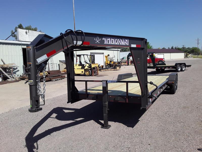 2020 Titan Trailers 25' LO GLIDE GN Flatbed Trailer 2020 Titan Trailers 25' LO GLIDE GN Flatbed Trailer