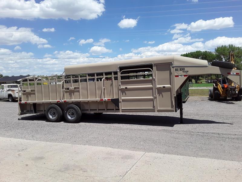 2020 Big Bend 24' HALF TOP Livestock Trailer 2020 Big Bend 24' HALF TOP Livestock Trailer