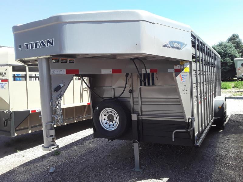 2020 Titan Trailers 20' STOCK Livestock Trailer 2020 Titan Trailers 20' STOCK Livestock Trailer