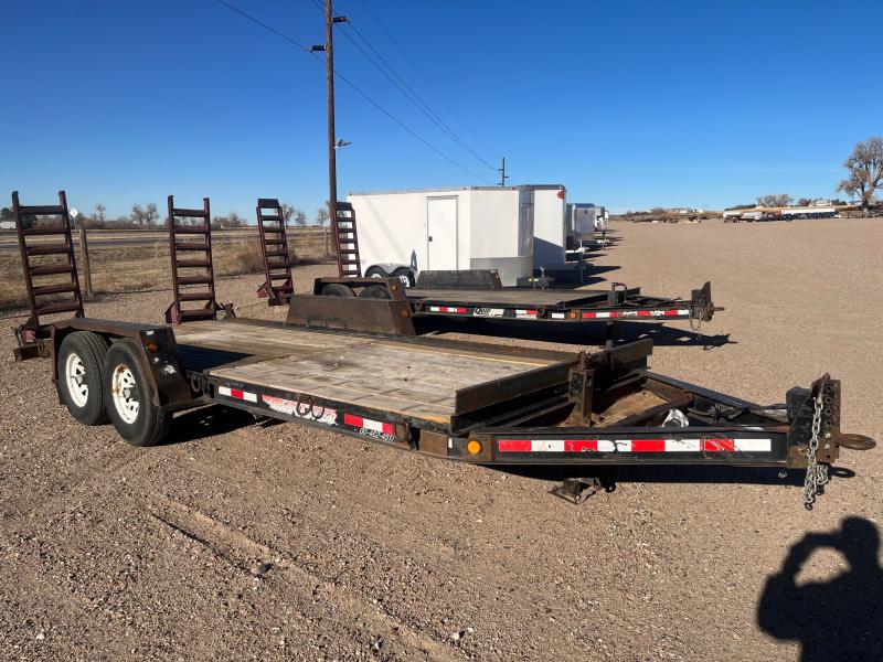 2004 Towmaster Trailers QT-12DD 18' Flatbed Trailer 2004 Towmaster Trailers QT-12DD 18' Flatbed Trailer