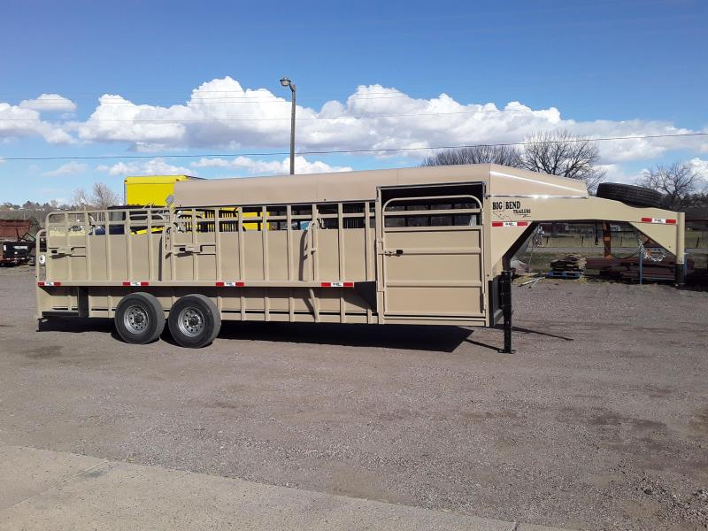 2021 Big Bend 24' HALF TOP Livestock Trailer 2021 Big Bend 24' HALF TOP Livestock Trailer