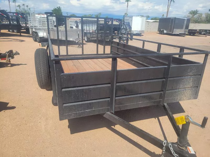 2022 Carson Trailers 82"x12' Utility, 1x3500 Axle, 2' Sides, 4' Gate, Spare Tire Other Trailer
