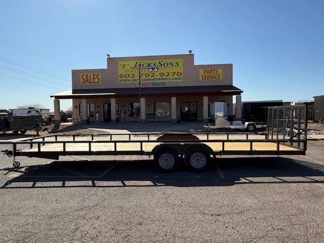 2025 Echo Trailers 26x7 Echo Advantage, 7K GVWR, Tandem Axle Utility Equipment Trailer