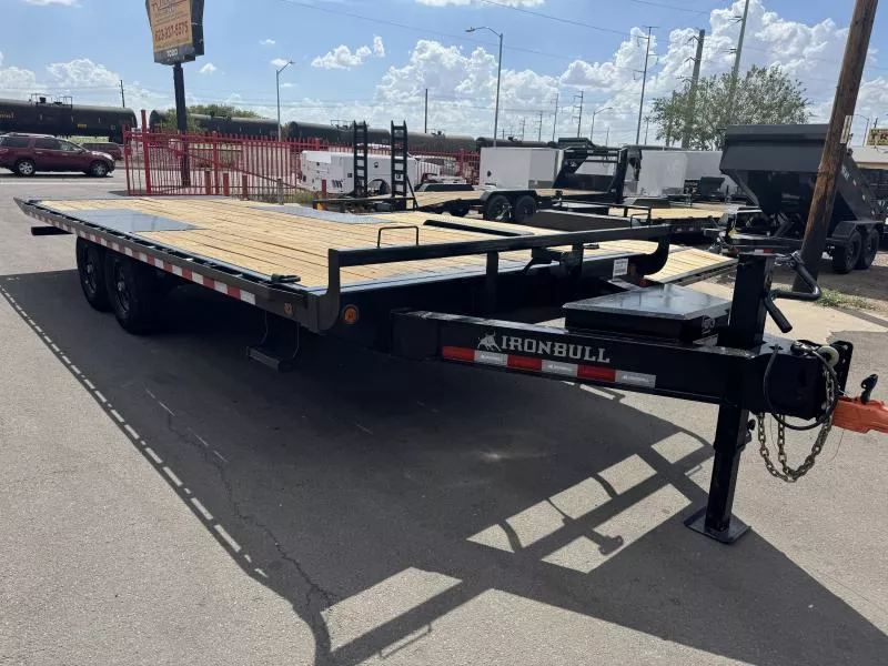 2025 Norstar 22' Tandem Axle Deckover Tilt Pintle Equipment Trailer