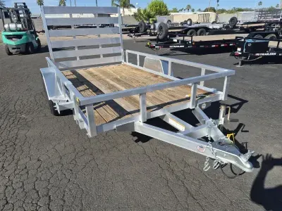 2025 Sure-Trac 10x6 Aluminum Utility, 3K GVWR, Ramp Gate Other Trailer