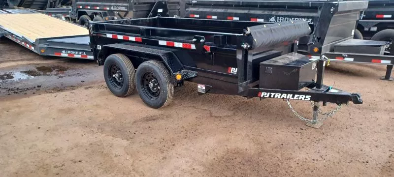 2025 PJ Trailers 10x60 Tandem Axle, 7K GVWR, Utility Dump, 18" Sides Dump Trailer
