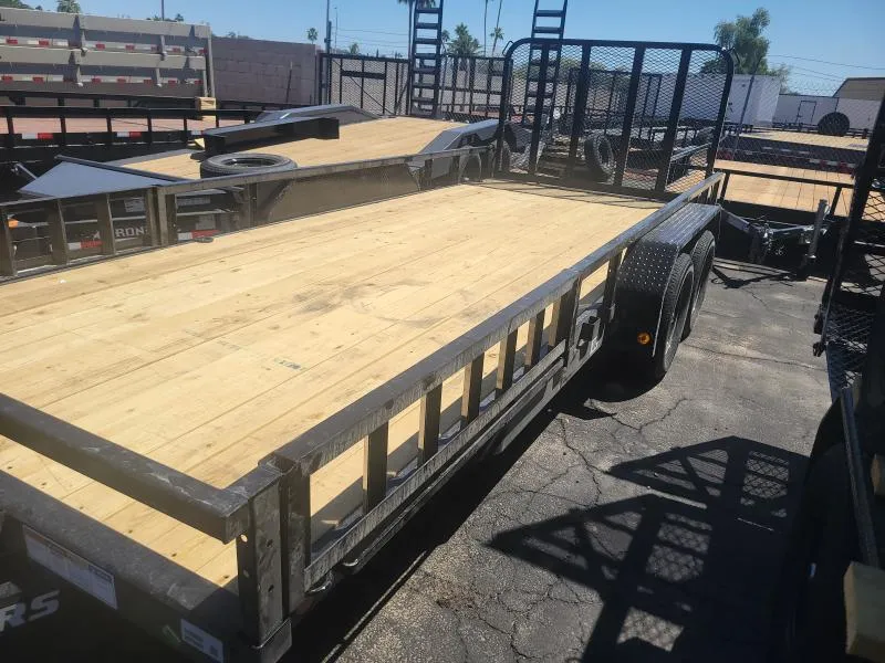 2026 PJ Trailers 14x83 Tandem Axle, 7K GVWR, Channel Utility, ATV Other Trailer