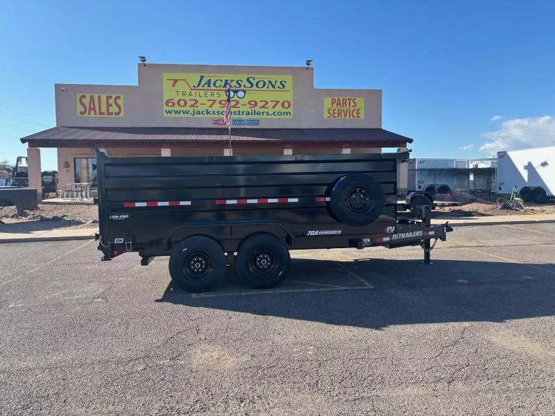 2026 PJ Trailers 14x83 Tandem Axle, 14K GVWR, Low Pro High Side Dump, 48" Sides Other Trailer