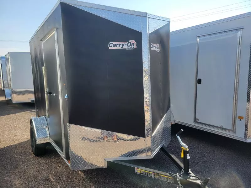 2026 Carson Trailer 10X6 Cargo, side door and spare included Cargo / Enclosed Trailer