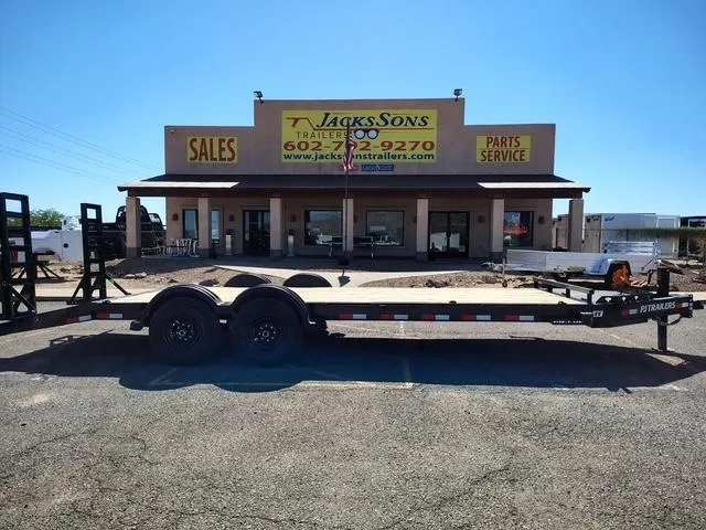 2026 PJ Trailers 22x83 Tandem Axle Voyager, 14K GVWR Equipment Trailer