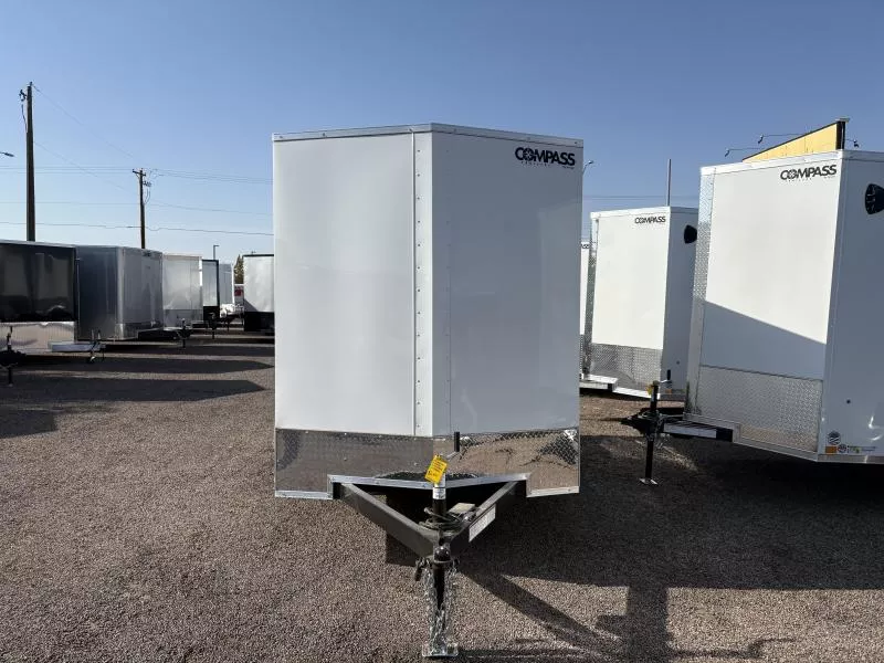 2026 Compass 12x6 Indigo DLX, 7K GVWR, Ramp Door Cargo / Enclosed Trailer