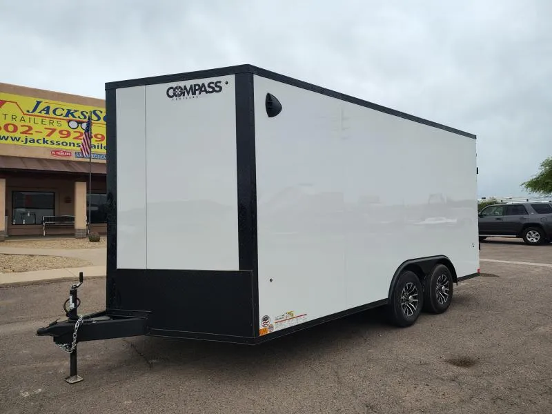 2026 Compass 16x8.5 Jasper SE, 10K GVWR, Ramp Door Other Trailer