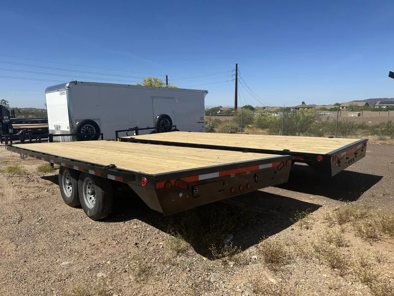2024 Load Trail 20x102 Tandem Axle, 10K GVWR, Deck Over,  Slide in Ramps Equipment Trailer