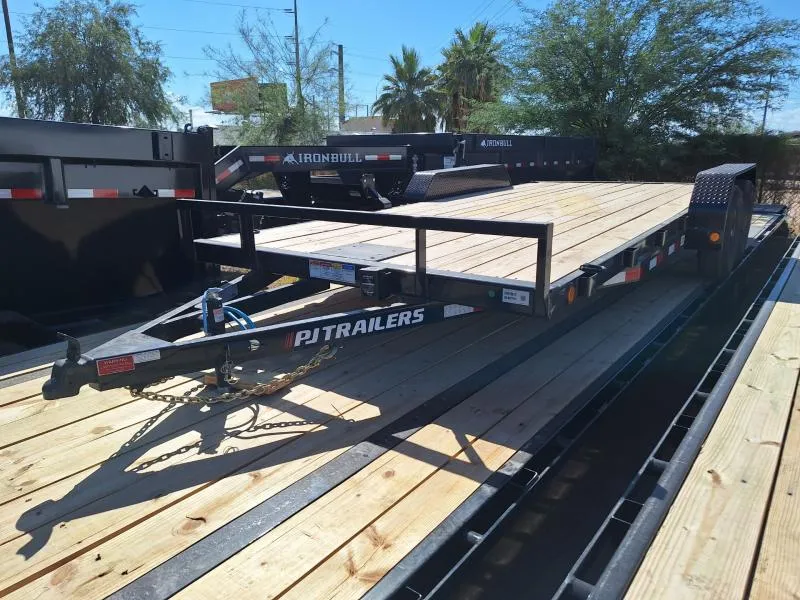 2026 PJ Trailers 18x83x4" Channel Tandem Axle 7K GVWR, Carhauler Equipment Trailer