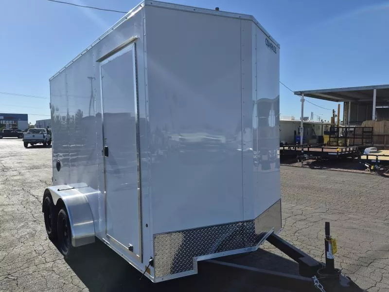 2026 Compass 12x6 Indigo DLX, 7K GVWR, Double Doors Other Trailer