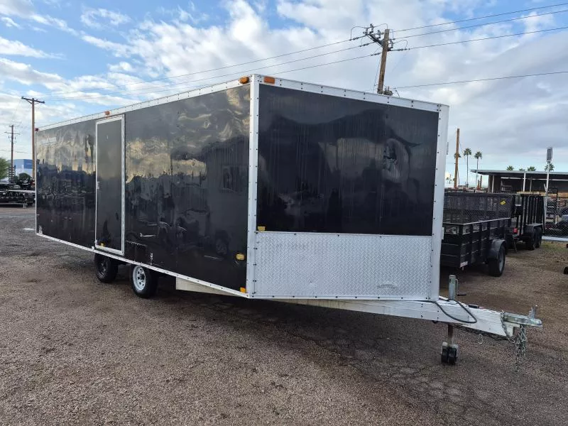 2006 Other 8.5x20, 2x3.5k Axles w/Brakes, Front Ramp and Rear, Rubber Flooring Other Trailer