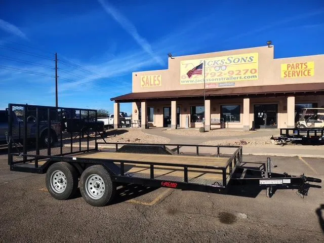 2026 Echo Trailers 14x102" Tandem Axle, 7K GVWR, Drive Over Fenders, Utility Other Trailer