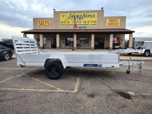 2026 Aluma 12x68 All Aluminum, 3K GVWR, Single Axle, (6812H-ESA-S-TG) Other Trailer