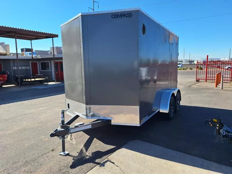 2026 Compass 12x7 Indigo DLX, 7K GVWR, Ramp Door Other Trailer