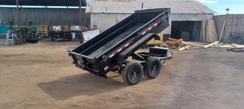 2025 PJ Trailers 10x60 Tandem Axle, 7K GVWR, Utility Dump, 18" Sides Dump Trailer