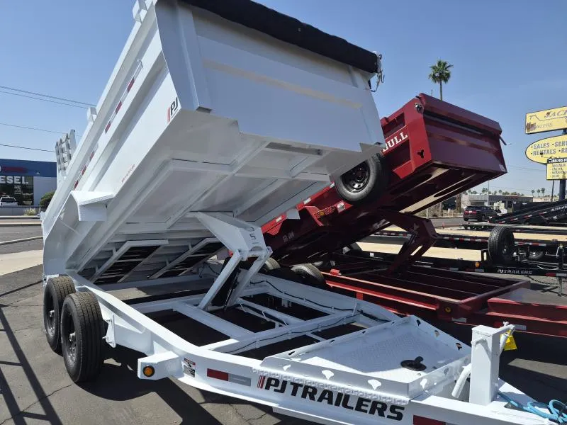2026 PJ Trailers 14x83 Tandem Axle, 15,400 GVWR, Low Pro High Side Dump, 36" Sides, 14 Ply Tires Other Trailer