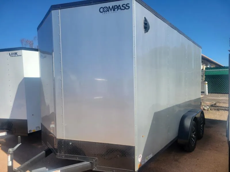 2026 Compass 14x7 Indigo DLX, 7K GVWR, Ramp Door Other Trailer