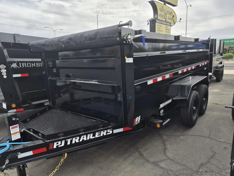 2026 PJ Trailers 16x83 Tandem Axle, 15,400 GVWR, Low Pro Dump, 48" Sides, 14 Ply Tires Other Trailer
