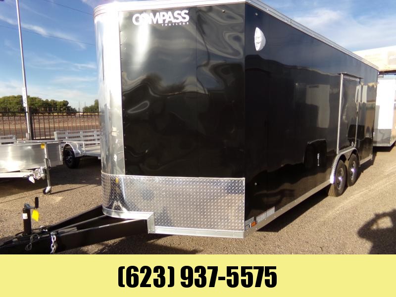 2023 Compass 8.5 X 20 10K CAR HAULER 7 FT HT. ESCAPE DOOR E TRACK10K Cargo / Enclosed Trailer 2023 Compass 8.5 X 20 10K CAR HAULER 7 FT HT. ESCAPE DOOR E TRACK10K Cargo / Enclosed Trailer