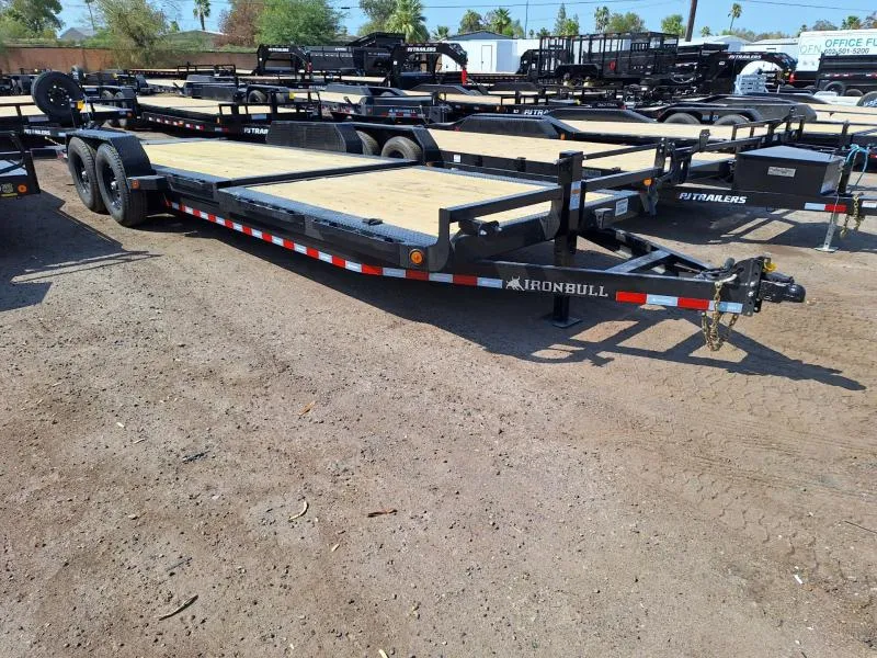 2026 Norstar 24x83 Ironbull Tandem Axle, 14K GVWR,  Low-Pro Gravity Tilt Equipment Trailer