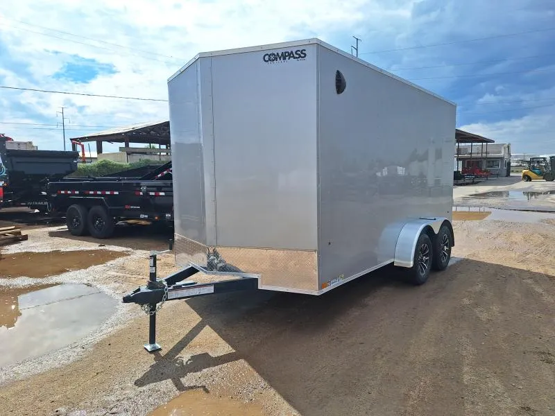 2026 Compass 14x7 Indigo DLX, 7K GVWR, Ramp Door Other Trailer