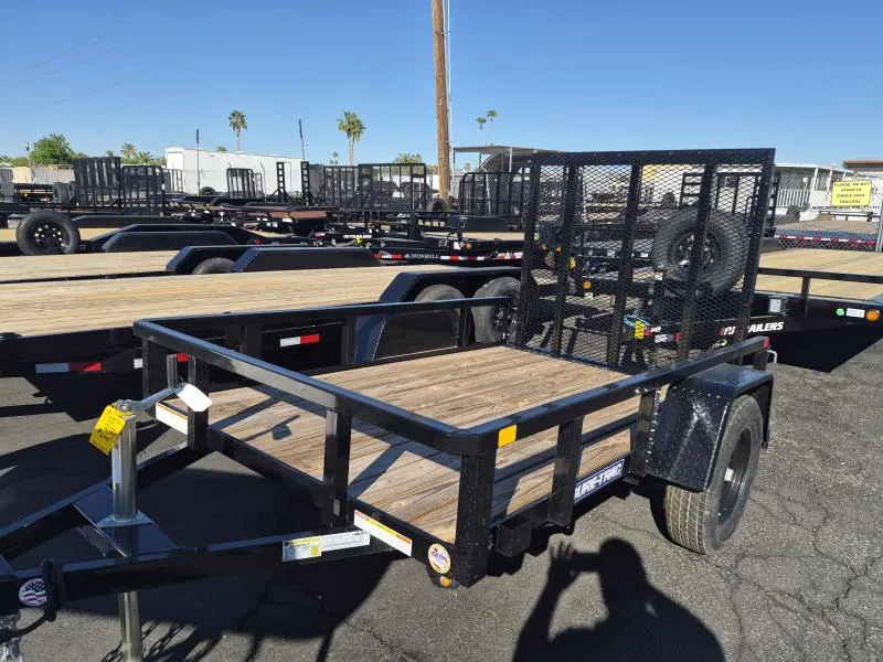 2025 Sure-Trac 8x5 Tube Top Utility, 3K GVWR, Fold-Up Gate Other Trailer