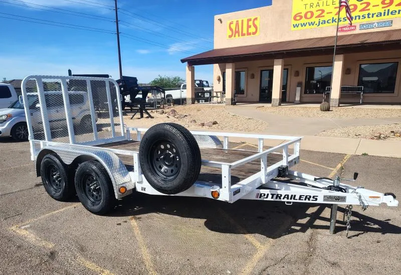 2023 PJ Trailers 12x77 Tandem Axle Utility, 7K GVWR, Ramp Gate Other Trailer