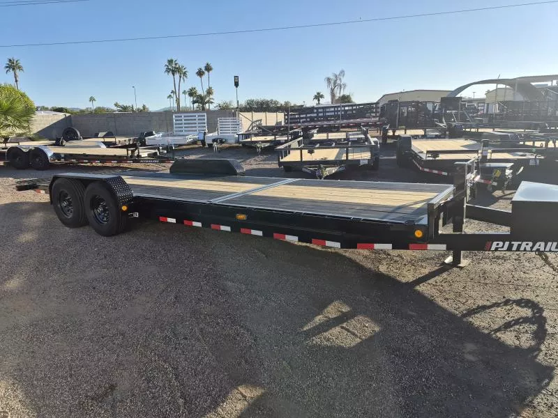 2026 PJ Trailers 24x83x6" Channel, Equipment Tilt, 14K GVWR, 14PLY, Blackwood Deck Other Trailer