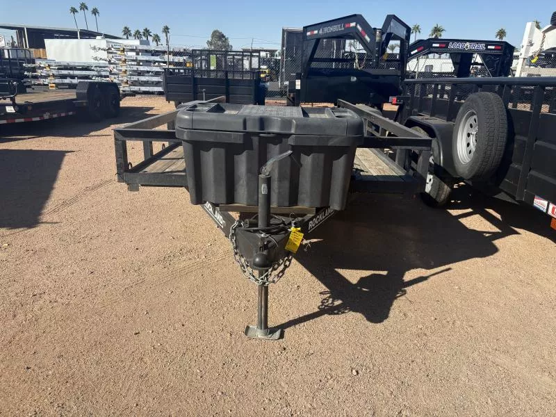 2020 Bockmann 16x6.5 Utility, 2x3500 Axles, Ramps, Toolbox, Spare Other Trailer