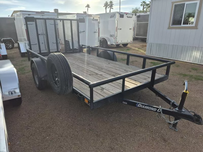 2021 Diamond C Trailers 77x12 single axle utility trailer Other Trailer